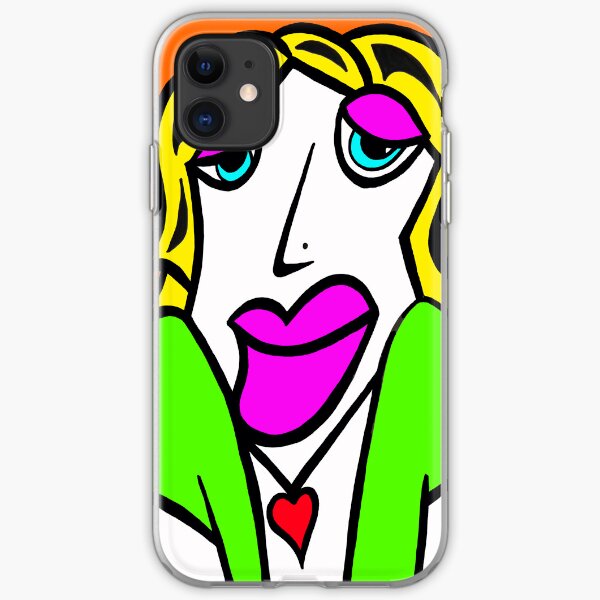 Priscilla the Photographer © iPhone Soft Case