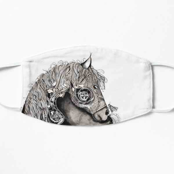 Horse with a bug Small Mask