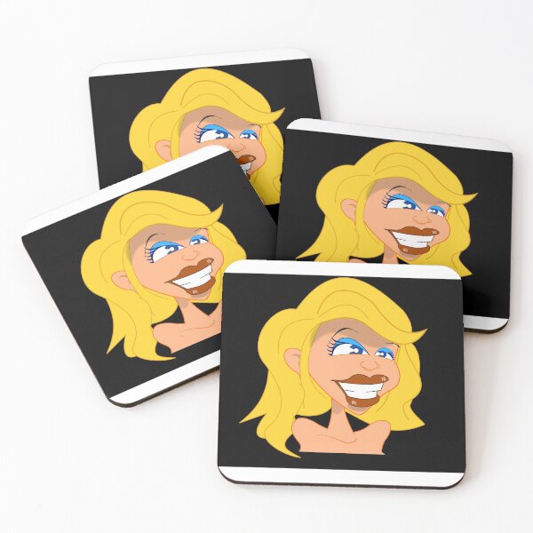 Item preview, Blond die bust keep smiling designed and sold by greengoodnich.