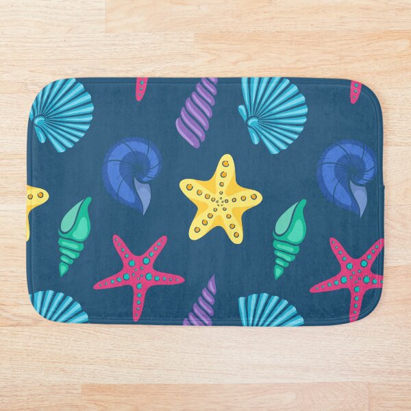 Item preview, Seashell seamless pattern. design for summer holidays, beach party designed and sold by Yevheniia Hulinska.