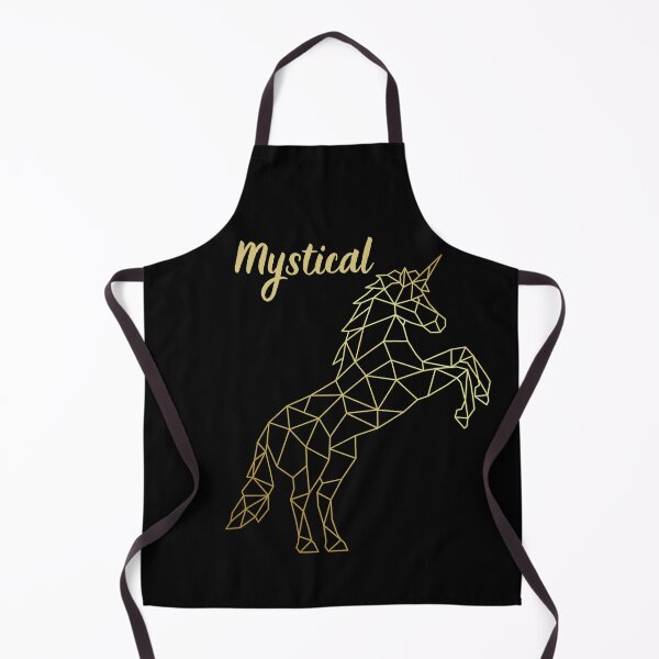Item preview, Mystical Unicorn - Gold and Black Unicorn Design designed and sold by cgroenewald.
