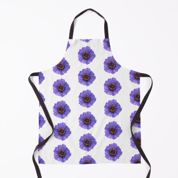 Item preview, Zinnia Elegans Purple Flower Common Zinia designed and sold by monica-mirt.