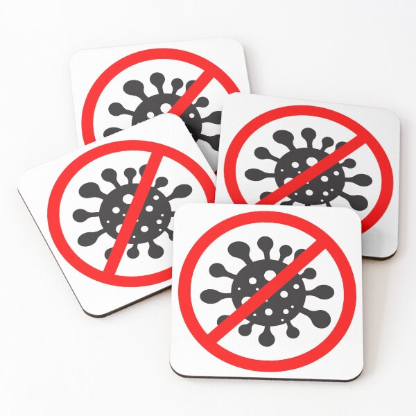 Aperçu de l'œuvre Interdiction des bogues anti-virus sans germes créée et vendue par MurphyMorganGifts.