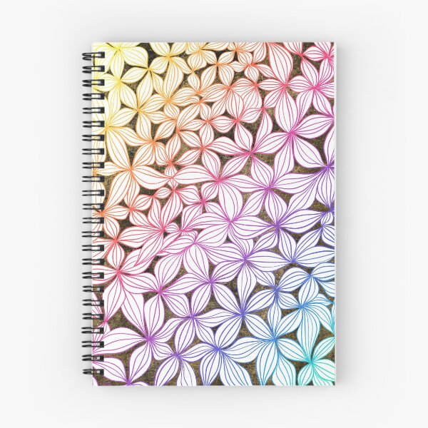 Item preview, Rainbow flowers designed and sold by murphy3art.