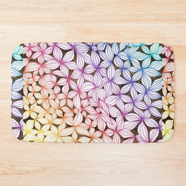 Item preview, Rainbow flowers designed and sold by murphy3art.