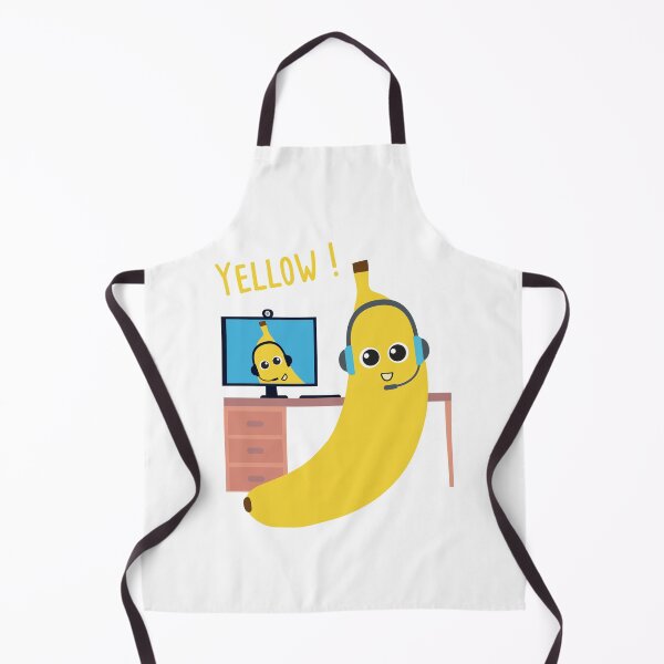 Item preview,  yellow bananas with a video conference designed and sold by Catcrea.