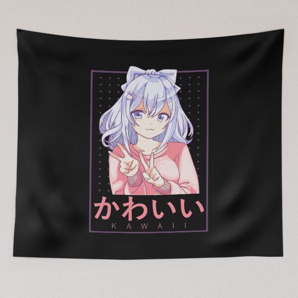 Item preview, Cute Kawaii Anime Girl Japanese Manga Lettering designed and sold by perfectpresents.
