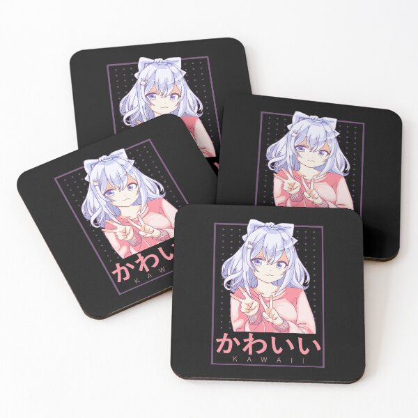 Item preview, Cute Kawaii Anime Girl Japanese Manga Lettering designed and sold by perfectpresents.