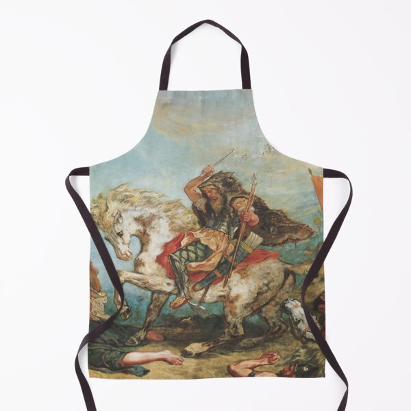 Item preview, Attila and his Hordes Overrun Italy by Eugene Delacroix designed and sold by VikingRunes.