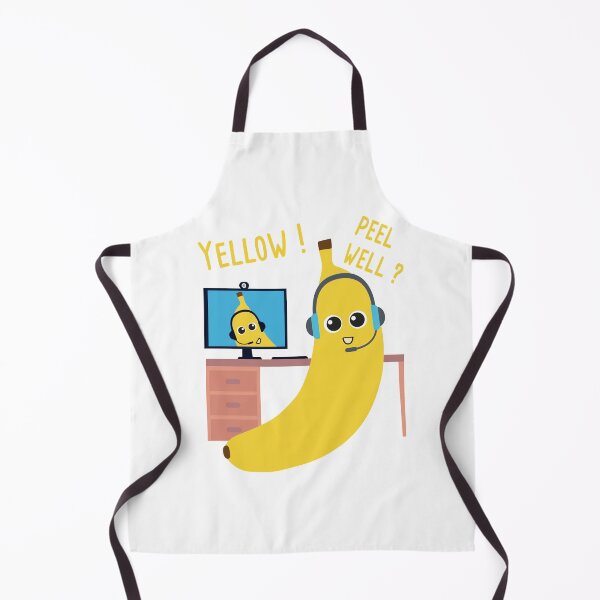 Item preview,  Peel = feel yellow bananas with a video conference designed and sold by Catcrea.