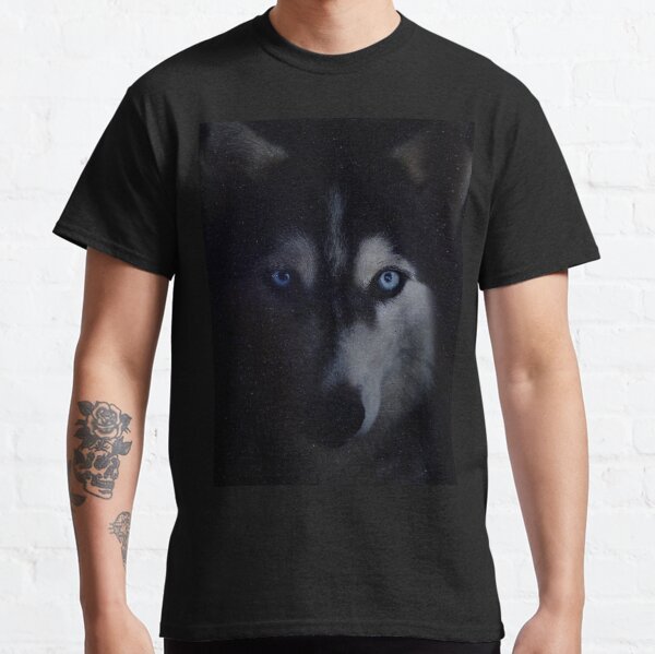 cool siberian husky Classic T-Shirt