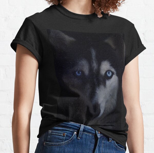 cool siberian husky Classic T-Shirt