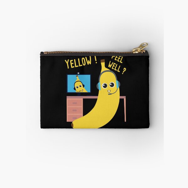 Item preview,  Peel = feel yellow bananas with a video conference designed and sold by Catcrea.