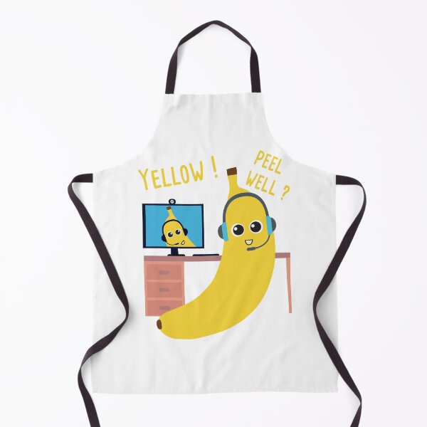Item preview,  Peel = feel yellow bananas with a video conference designed and sold by Catcrea.