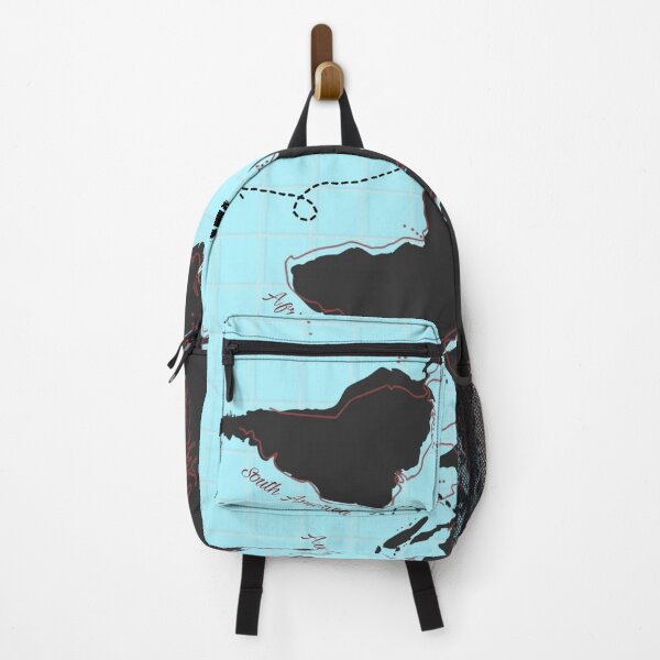Item preview, World map adventure traveling in bright blue illustrations. designed and sold by M-Osamah.