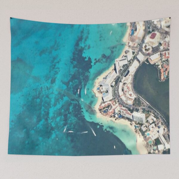 Item preview, Cancun / Mexico / World Traveler / Turquoise Water / Aerial / Resort / All Inclusive designed and sold by artenvironments.