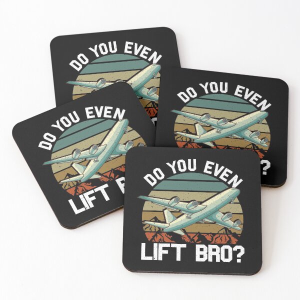 Item preview, Funny Do You Even Lift Bro Airplane Pilot Flying designed and sold by perfectpresents.