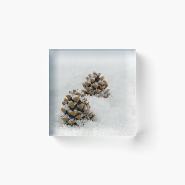 Item preview, Fir Cones in a Snow Scene designed and sold by MarkUK97.