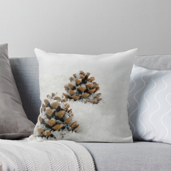 Item preview, Fir Cones in a Snow Scene designed and sold by MarkUK97.