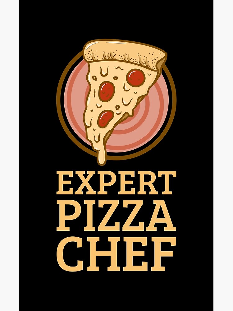 "Microwave Soggy Funny Expert Pizza Chef Quote Meme" Poster for Sale by