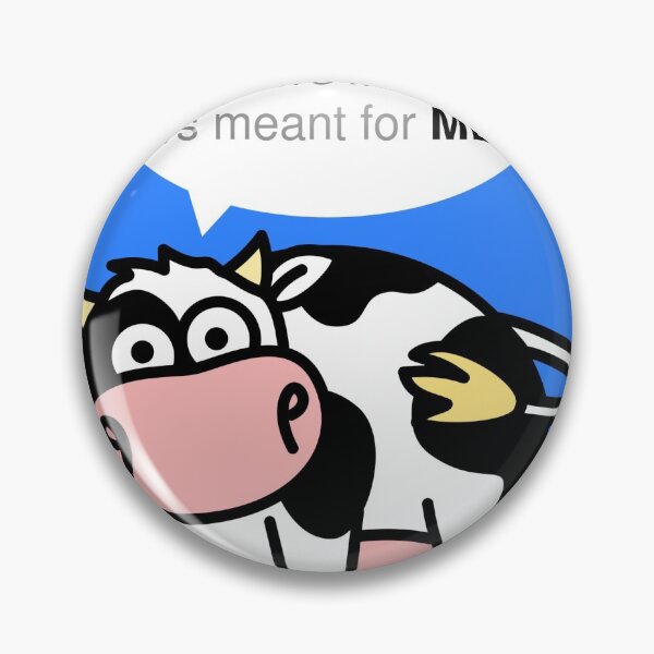 Item preview, A calf in comic style saying Mum's milk? It's meant for ME! designed and sold by greengoodnich.