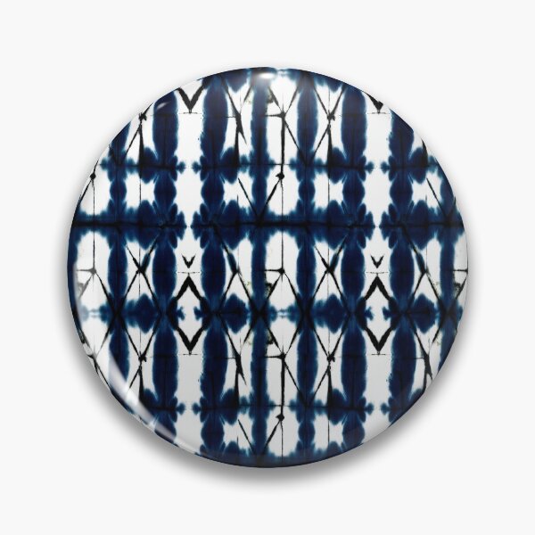 Item preview, Diamond Shibori Indigo Pattern designed and sold by SandAndChi.