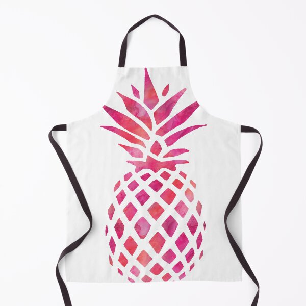 Item preview, Pineapple Pineapple Fuchsia Watercolour designed and sold by owlHouseINK.