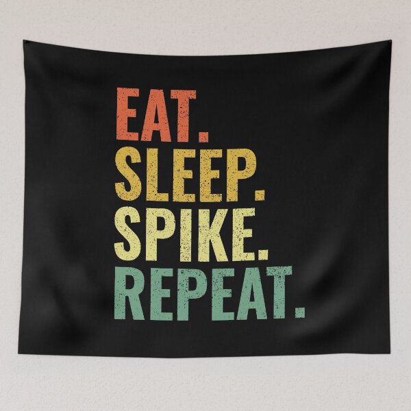 Item preview, Roundnet Spike Eat Sleep Repeat designed and sold by getgr4phicz.