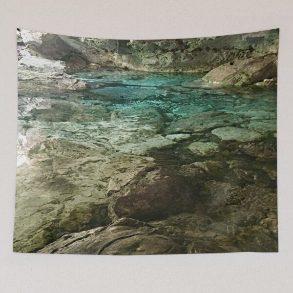 Item preview, Cenote Cave / Tulum / Mexico / Crystal Waters / Explore Nature / Cueva designed and sold by artenvironments.