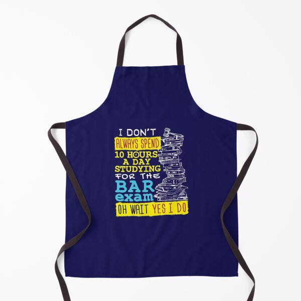 Item preview, Bar Exam 10 Hours Studying Funny Meme Quote designed and sold by jaygo.