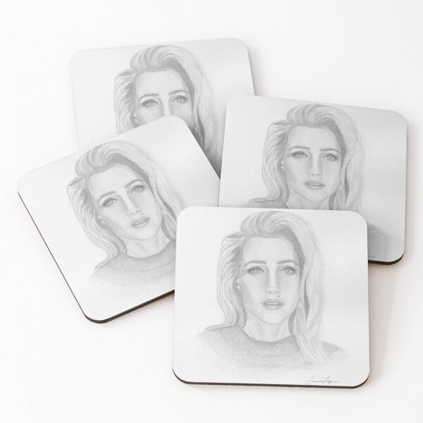 Item preview, Gillian Anderson Watercolour Painting Pencil Portrait  designed and sold by scullysblazer.
