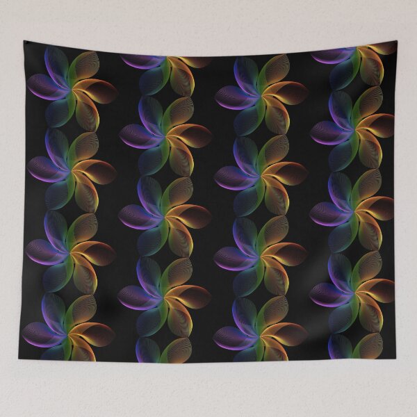 Item preview, Colorful rainbow flower -bestseller designed and sold by August-E.