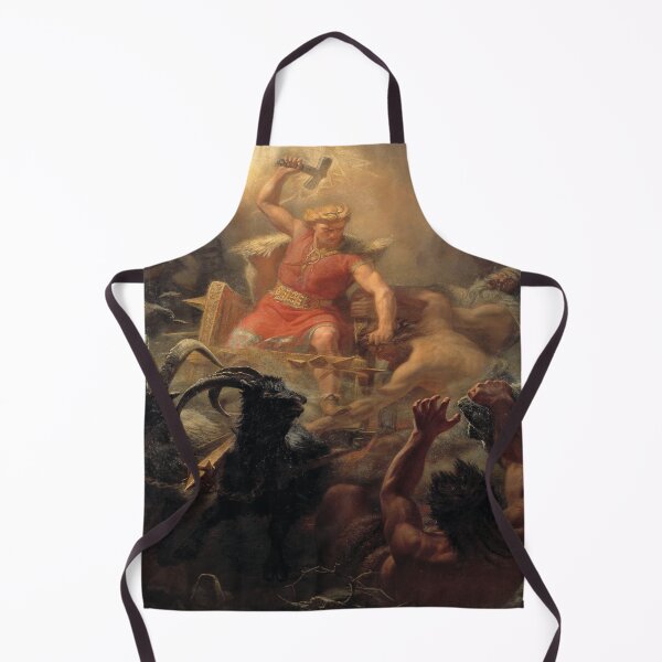 Item preview, Thor's Fight with the Giants by Mårten Eskil Winge designed and sold by VikingRunes.