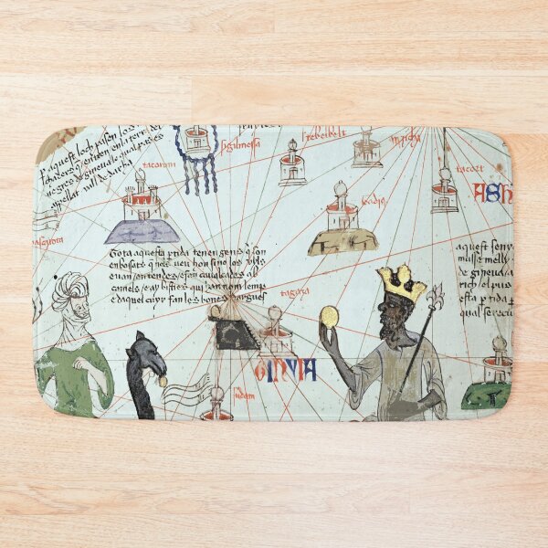 Item preview, Mansa Musa from the Catalan Atlas designed and sold by VikingRunes.