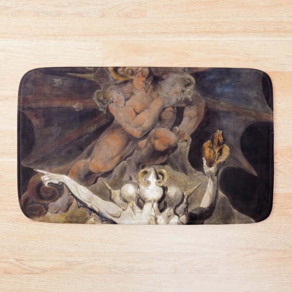 Item preview, The Number of the Beast is 666 by William Blake designed and sold by VikingRunes.