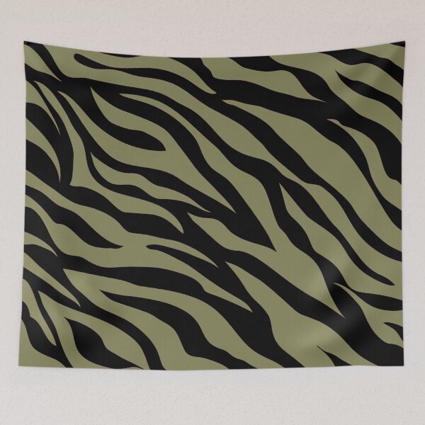 Aperçu de l'œuvre Peau de zèbre Animal Print - African Horse Africa Striped Equid créée et vendue par VikingRunes.