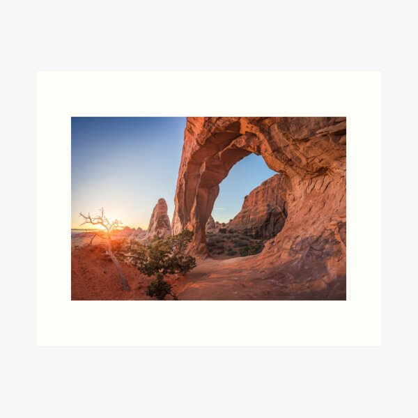 Arches Sunrise Art Print