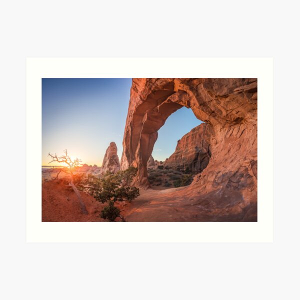 Arches Sunrise Art Print