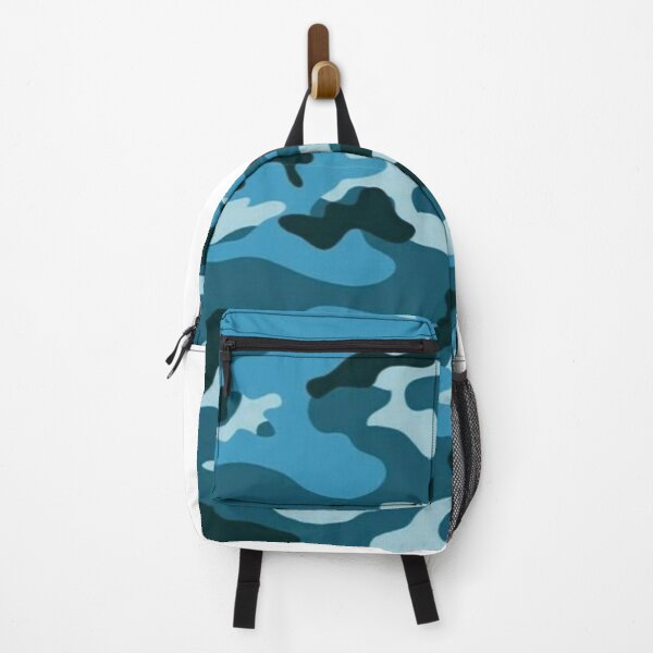 Item preview, Military Blue Navy Camouflage Blue and Black Pattern Mask designed and sold by Grace-Cop.