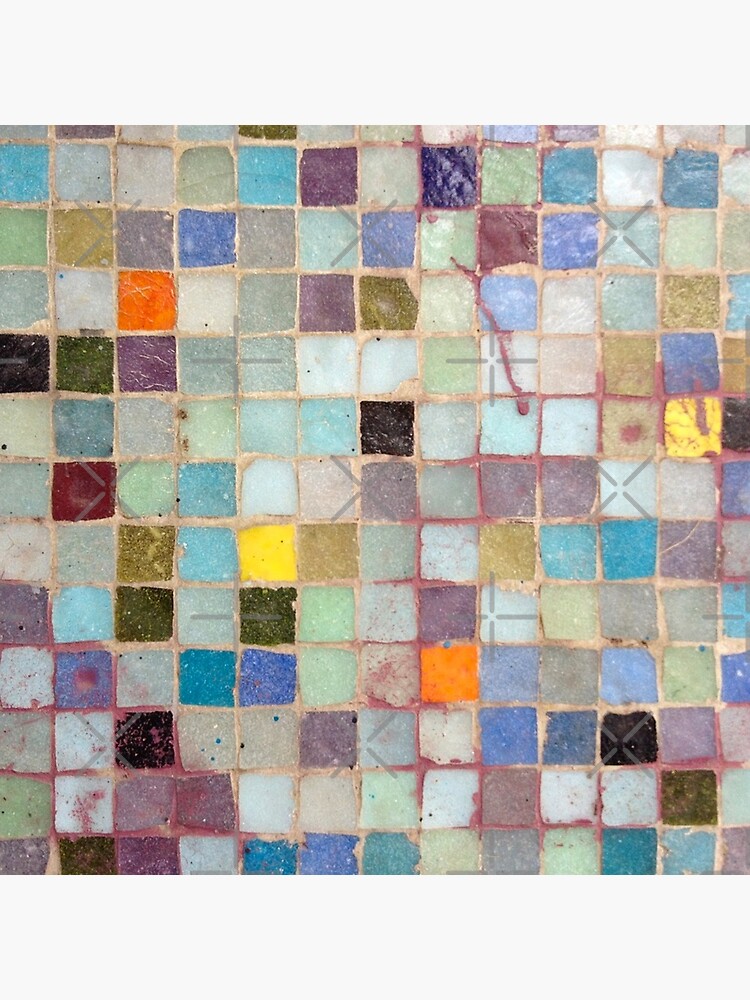 Colourful Mosaic tile mat