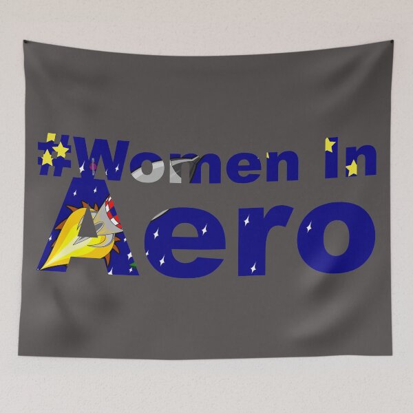 Item preview, #WomenInAero designed and sold by ArtsySciTi.