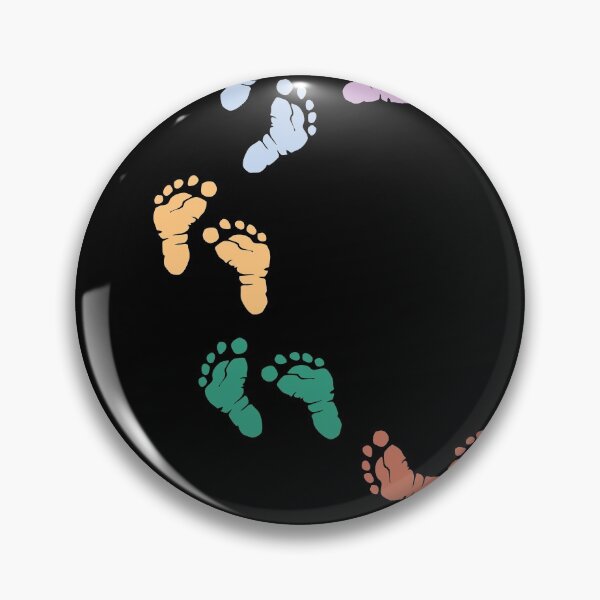 Item preview, Baby Colorful Foot designed and sold by autlu.