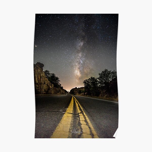 Milky Way In The Dells Poster For Sale By Jdhoop702 Redbubble 