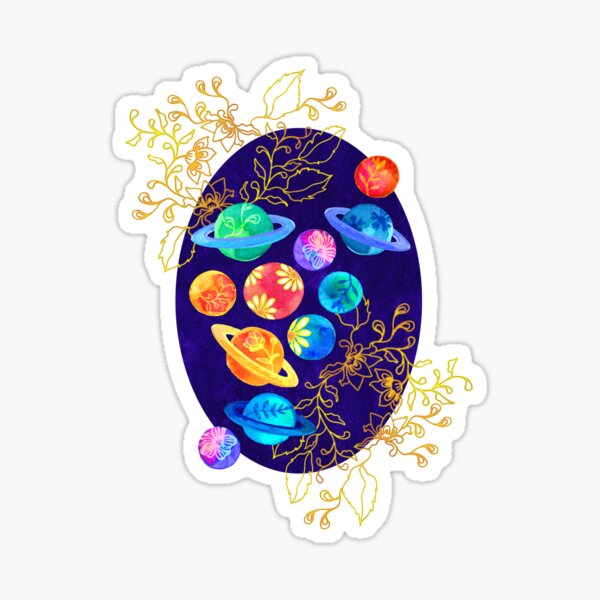 Item preview, Opulent Planet Chintz  designed and sold by Perrin Le Feuvre.