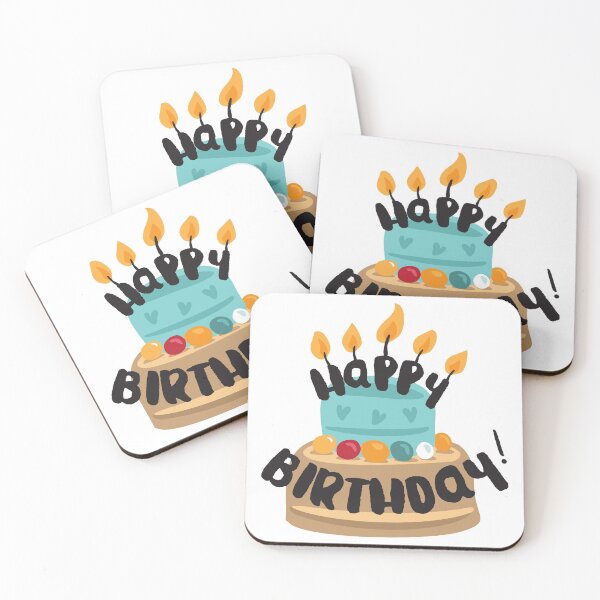 Item preview, Happy Birthday Sticker designed and sold by More than Myriad.