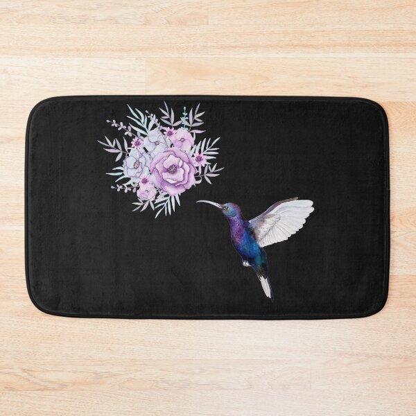 Item preview, Hummingbird Lilac Flowers Design designed and sold by KatesFunnyArt.
