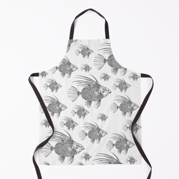 Item preview, Grey school of John Dory fish designed and sold by Elena Casiglio.