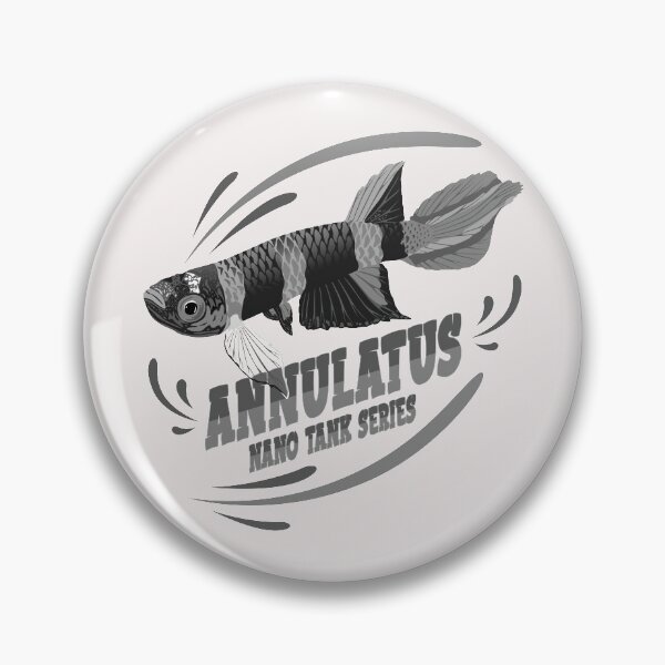 Item preview, Clown Killi Epiplatys annulatus Nanotank Nanofish Aquascape Ornamental Aquarium Fish Gift b/w designed and sold by TheAplus.