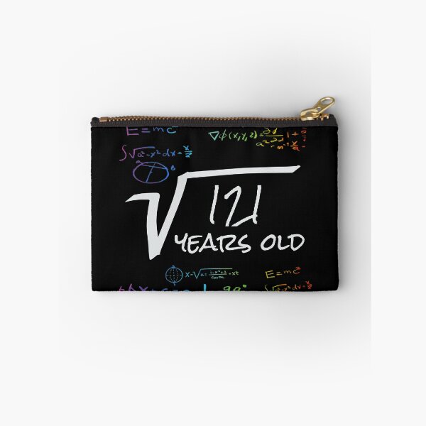 Item preview, Funny 11th Birthday Math Design - Square Root of 121 : 11 Years Old designed and sold by Designamics.