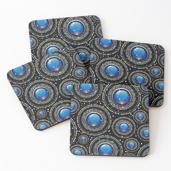 Item preview, BLUE PEARL circular abstract- bestseller designed and sold by August-E.